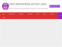 Tablet Screenshot of cartreporters.com